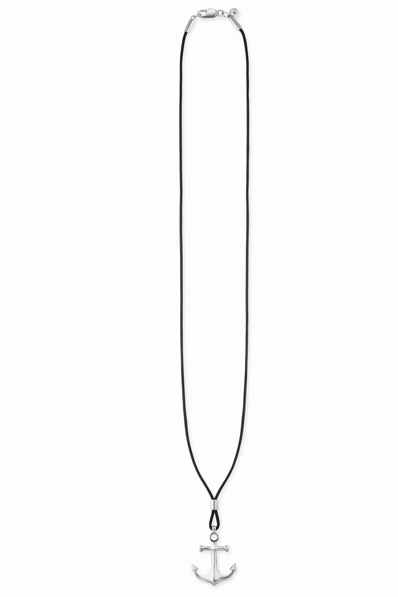 Anhänger mit Kette 925/- Sterling Silber Anker Lederkette 41183846006878 Anhänger mit Kette 925/- Sterling Silber Anker Lederkette 41183846006878