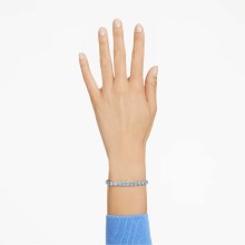 Swarovski Armband Unisex Matrix Tennis „Round‑Cut Blue“ Länge: ca. 17,5 cm (6 7/... Swarovski Armband Unisex Matrix Tennis „Round‑Cut Blue“ Länge: ca. 17,5 cm (6 7/...