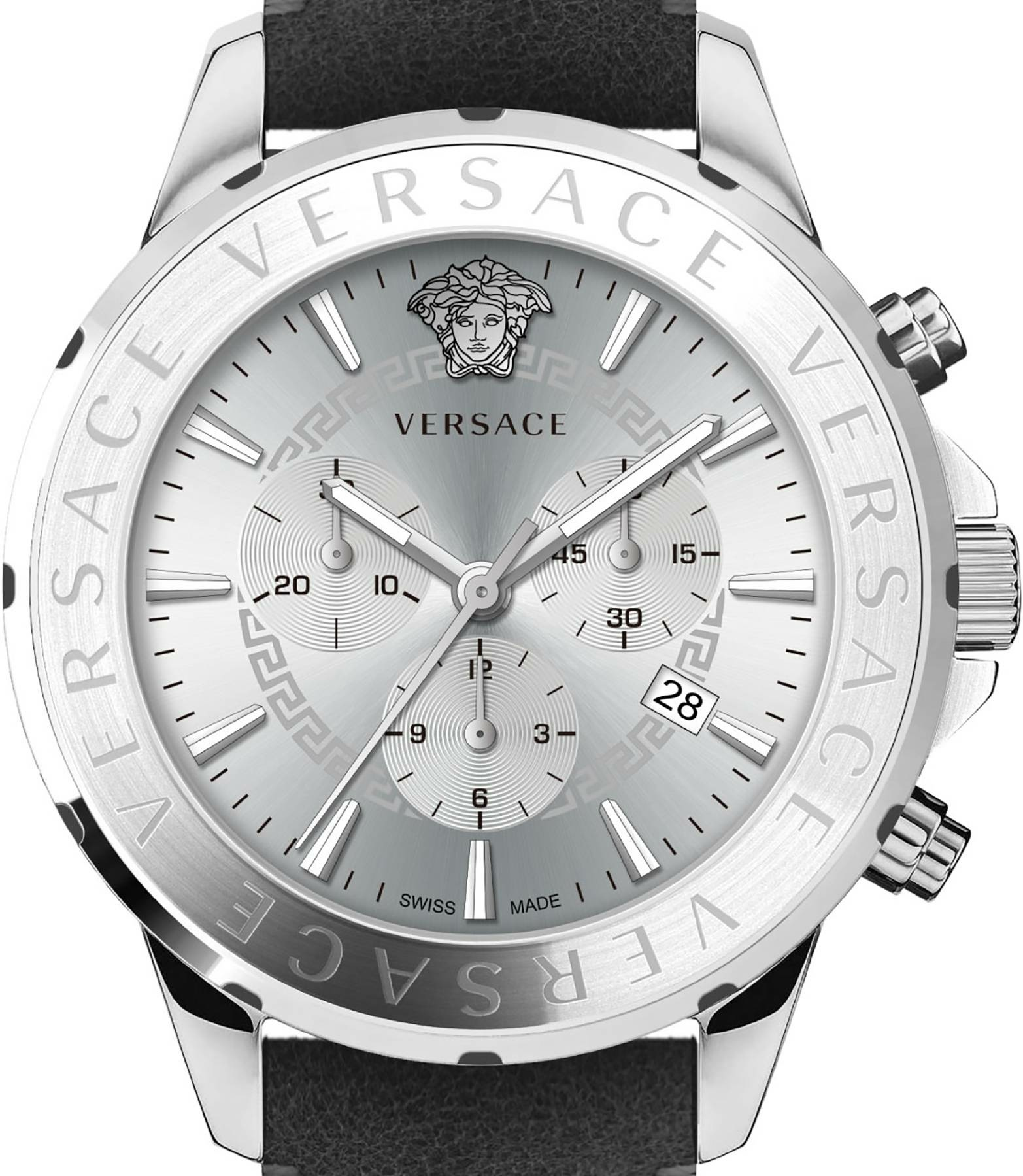 Versace Armbanduhr Herren Chronograph Signature 44mm VEV601223 – Bild 2