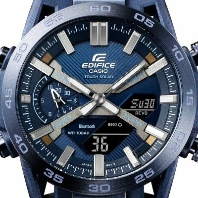 Casio Edifice Bluetooth ECB-2000CB-2A Sospensione - Cool Blue Uhr Casio Edifice Bluetooth ECB-2000CB-2A Sospensione - Cool Blue Uhr