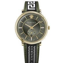 Versace Herren Armbanduhr V-circle 42 mm Multifunktionszifferblatt mit Datumsfe... Versace Herren Armbanduhr V-circle 42 mm Multifunktionszifferblatt mit Datumsfe...