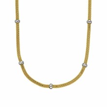Elaine Firenze Damenkette 14ct. Gelb/Weißgold 1113715C Elaine Firenze Damenkette 14ct. Gelb/Weißgold 1113715C