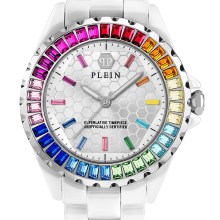 Philipp Plein Uhr Damen Heaven Weiss Keramik PWPPA0124 Philipp Plein Uhr Damen Heaven Weiss Keramik PWPPA0124