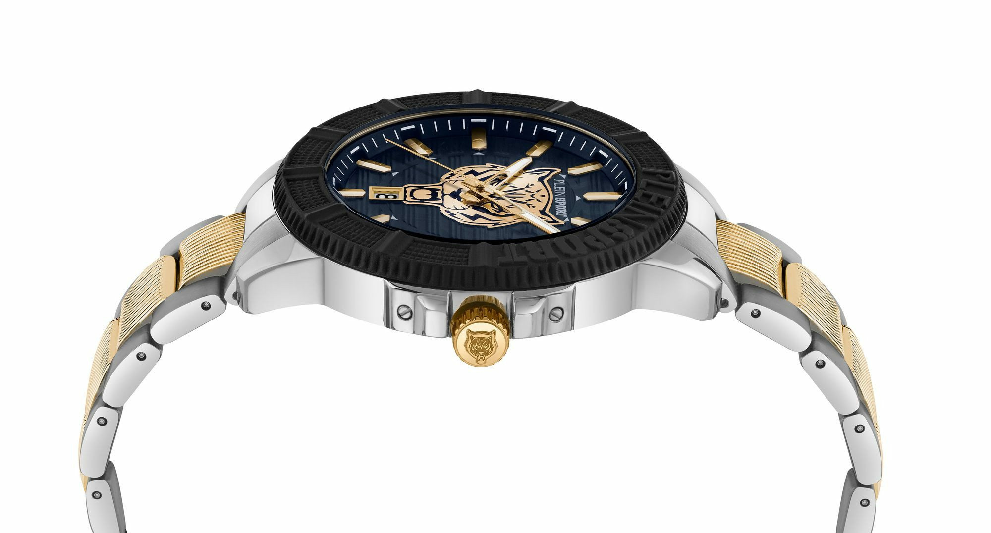 Plein Sport Herren Uhr CITY RUSH PSAEA0824 Blau/Silber/Gold – Bild 2