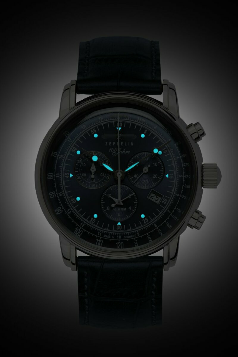 Zeppelin Herrenuhr 100 Jahre Zeppelin ED. 1 inkl. Ersatzband 76803 – Bild 3