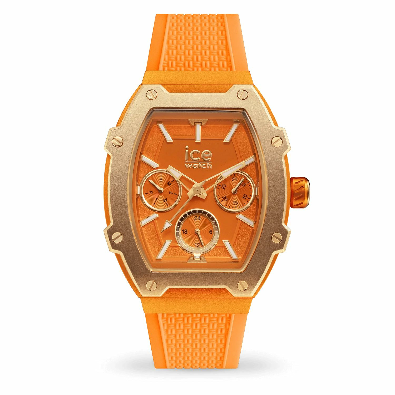 Ice Watch Unisex Uhr Bright orange ICE boliday Small 023287 Ice Watch Unisex Uhr Bright orange ICE boliday Small 023287