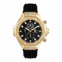 Philipp Plein Uhr Herren Plein Chrono Royal Gold/Schwarz PWLFA0325 Philipp Plein Uhr Herren Plein Chrono Royal Gold/Schwarz PWLFA0325