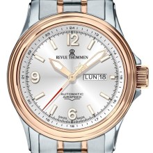 Revue Thommen Uhr Herren Air Speed Xlarge Silber Bicolor 16040.2452 Revue Thommen Uhr Herren Air Speed Xlarge Silber Bicolor 16040.2452