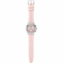 Swatch Irony - Chrono New YVS532 Poppingly Pink Uhr Swatch Irony - Chrono New YVS532 Poppingly Pink Uhr