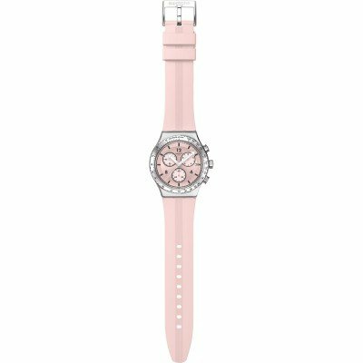 Swatch Irony - Chrono New YVS532 Poppingly Pink Uhr Swatch Irony - Chrono New YVS532 Poppingly Pink Uhr