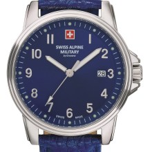 Swiss Alpine Military Herren Armbanduhr 40 mm Armband Leder 7011.1535 Swiss Alpine Military Herren Armbanduhr 40 mm Armband Leder 7011.1535