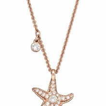 Swarovski Anhänger Unisex Seestern Kristall Rosegold 5371155 Swarovski Anhänger Unisex Seestern Kristall Rosegold 5371155