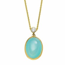 Elaine Firenze Damenkette mit Anhänger 14ct. Gelbgold 75035510K/3 Elaine Firenze Damenkette mit Anhänger 14ct. Gelbgold 75035510K/3