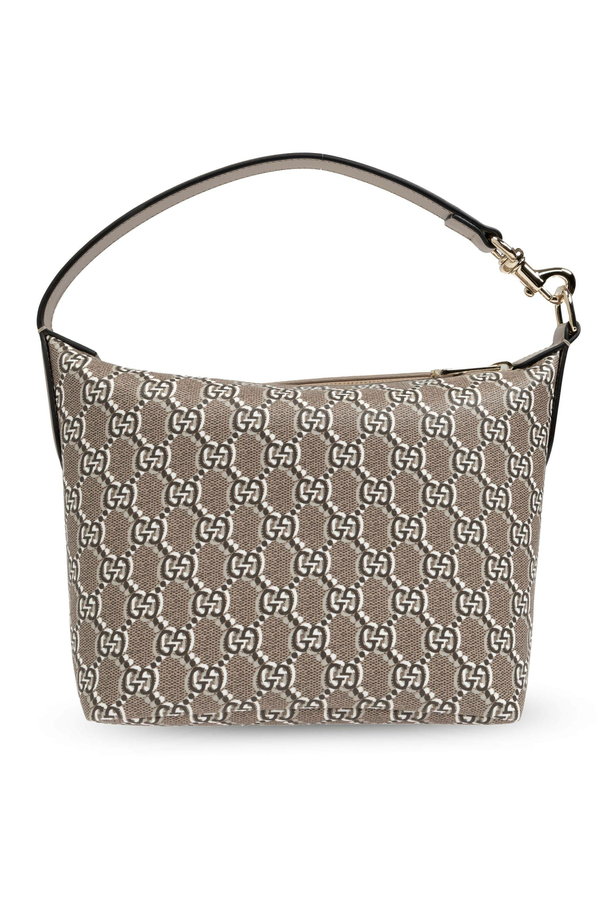 Gucci Mini Bag Super Mini Tasche Unisex GG Shadow Beige – Bild 3