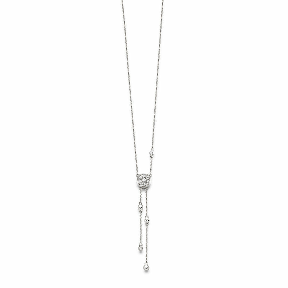 Anhänger mit Kette Elaine Firenze 14ct. Weißgold 55628961K/3 Anhänger mit Kette Elaine Firenze 14ct. Weißgold 55628961K/3