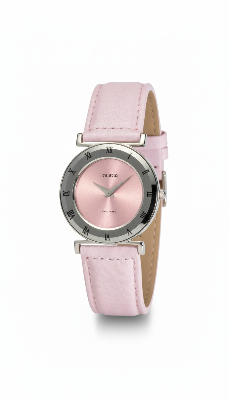 Jowissa Damen Armbanduhr Roma Pastell Rosa I.0893.M – Bild 3