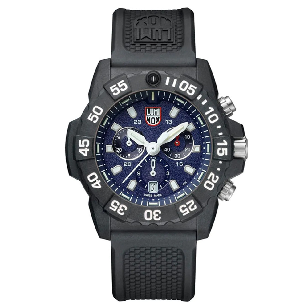 Luminox Herren Armbanduhr Navy SEAL Chronograph Blau XS.3583 – Bild 3