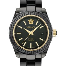 Versace Damenuhr Automatikuhr DV ONE AUTOMATIC Schwarz VE6B00123 Versace Damenuhr Automatikuhr DV ONE AUTOMATIC Schwarz VE6B00123
