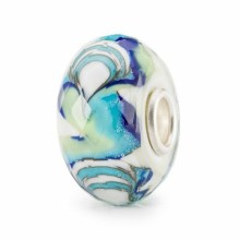 Trollbeads Auster Facette Bead Blau TGLBE-30130 Trollbeads Auster Facette Bead Blau TGLBE-30130