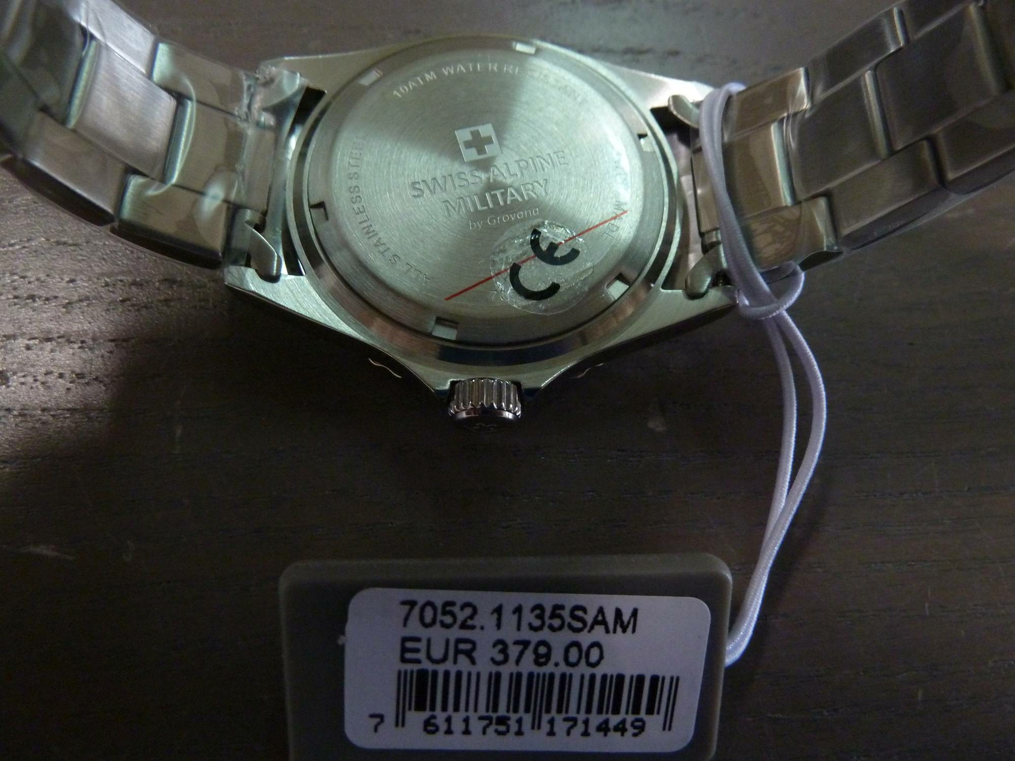 Swiss Alpine Military Herren Armbanduhr 7052.1135 – Bild 3