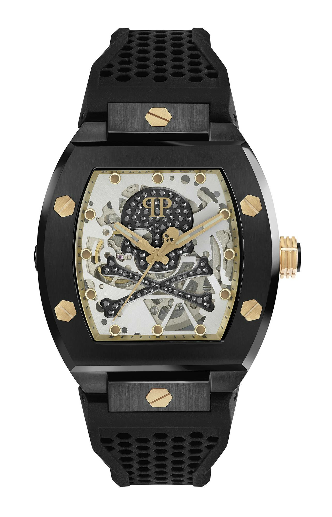 Philipp Plein Automatik Herrenuhr The $keleton Caviar PWBAA0521 – Bild 3