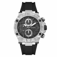 GUESS Herren Multifunktionsuhr IGNITE Schwarz Silber GW0802G1 GUESS Herren Multifunktionsuhr IGNITE Schwarz Silber GW0802G1