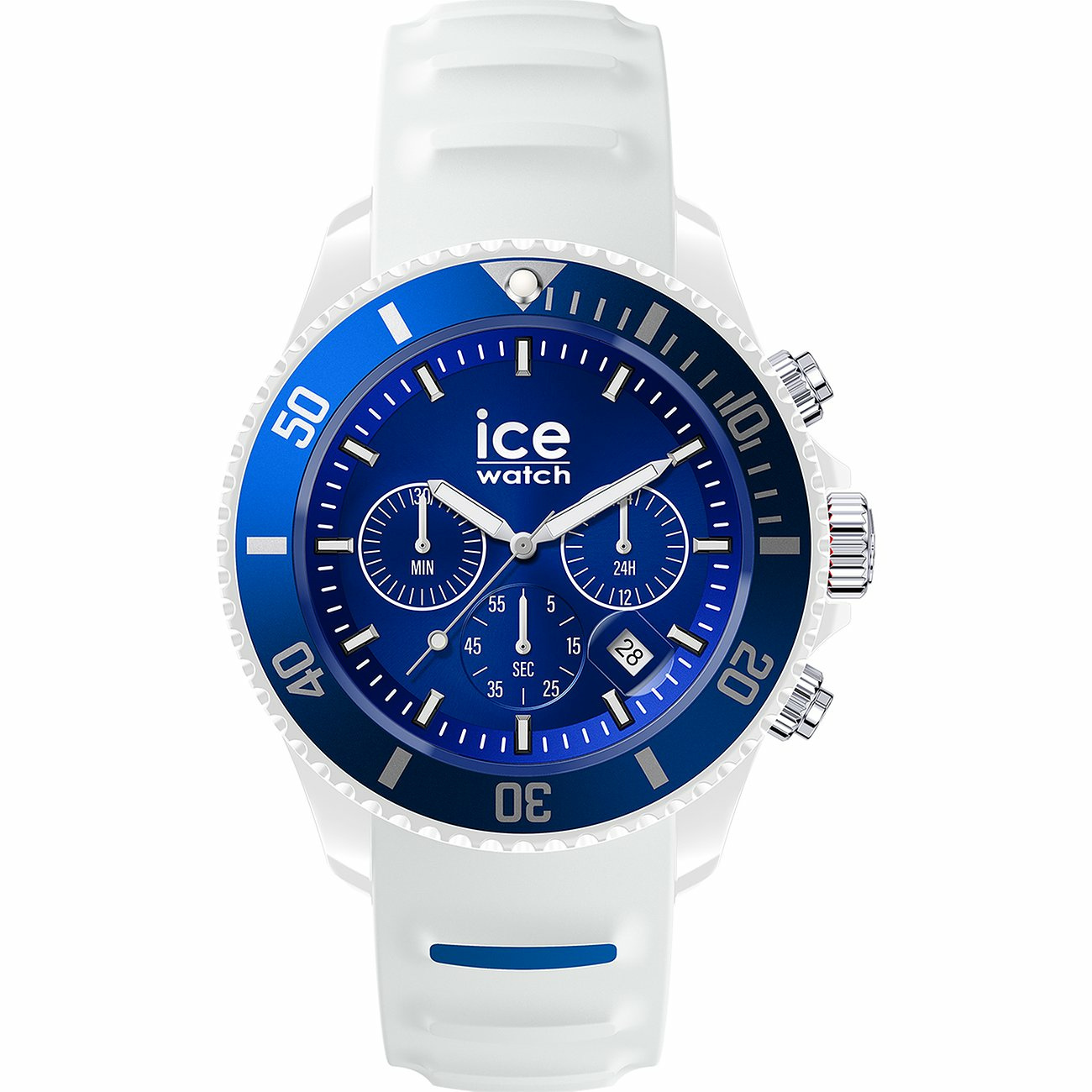 Ice-Watch Chronograph Herren ICE chrono White blue Medium weiß blau 021424 – Bild 2