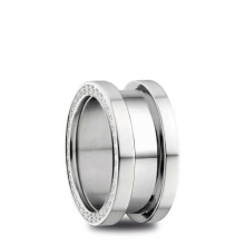 Bering Damen Außenring Arctic Symphony mit Zirkonia Steinen Größe 60 Silber Bering Damen Außenring Arctic Symphony mit Zirkonia Steinen Größe 60 Silber