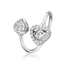 Damenring Dancing Stone 925/00 Sterling Silber Damenring Dancing Stone 925/00 Sterling Silber