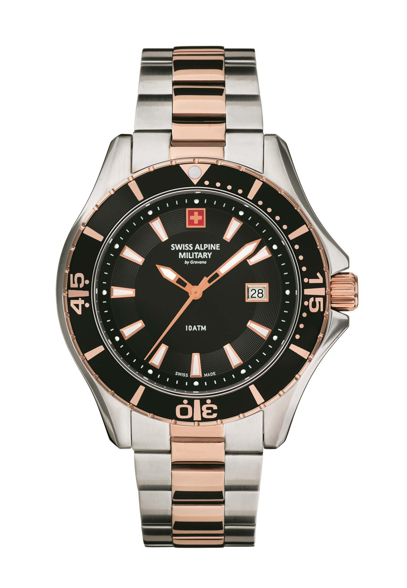 Swiss Alpine Military Herren Armbanduhr 7040.1157 – Bild 2