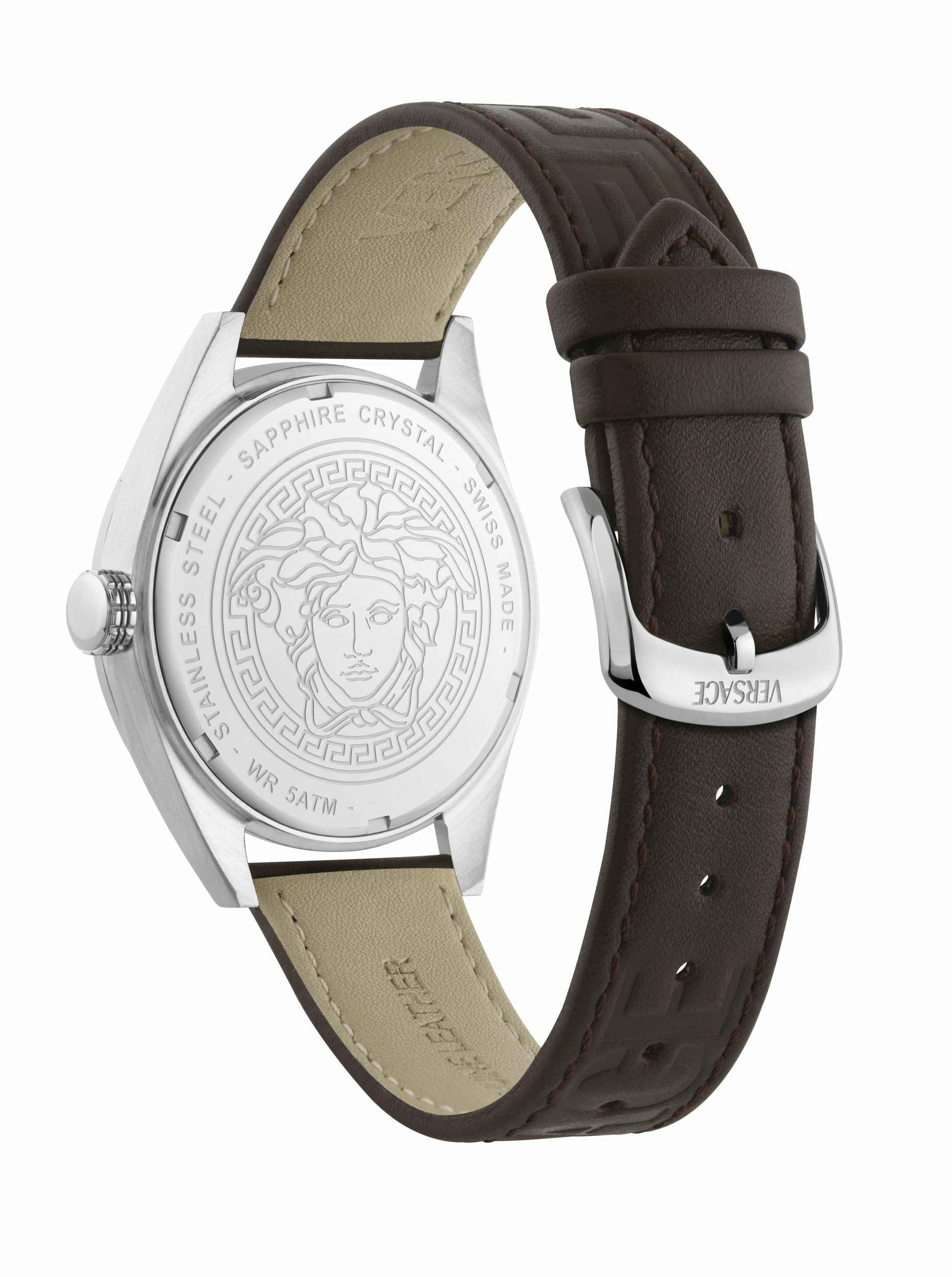 Versace Armbanduhr Herren Vekha Athletics Grün Braun VEKHA0125 – Bild 2