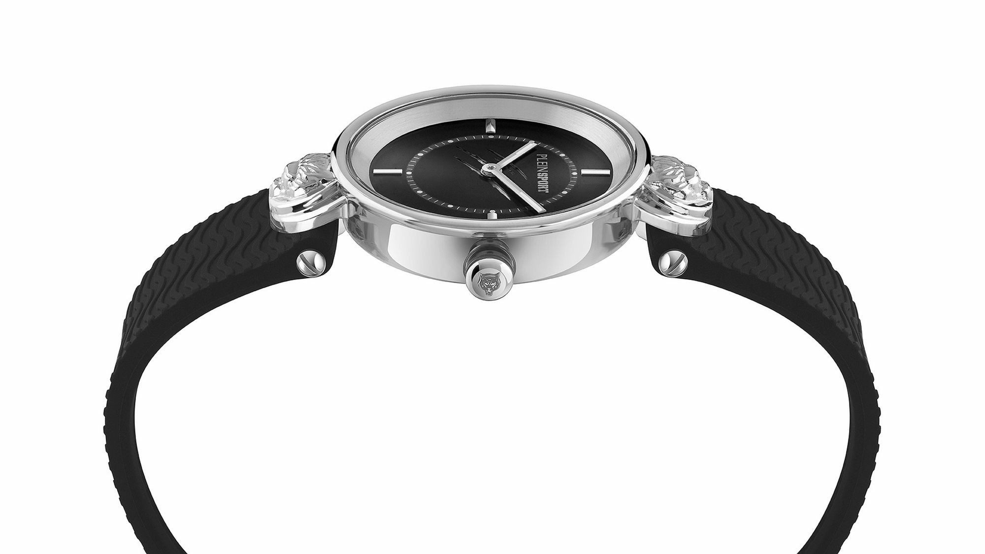Philipp Plein Uhr Damen Supernova schwarz, silber PSLEA0124 – Bild 3