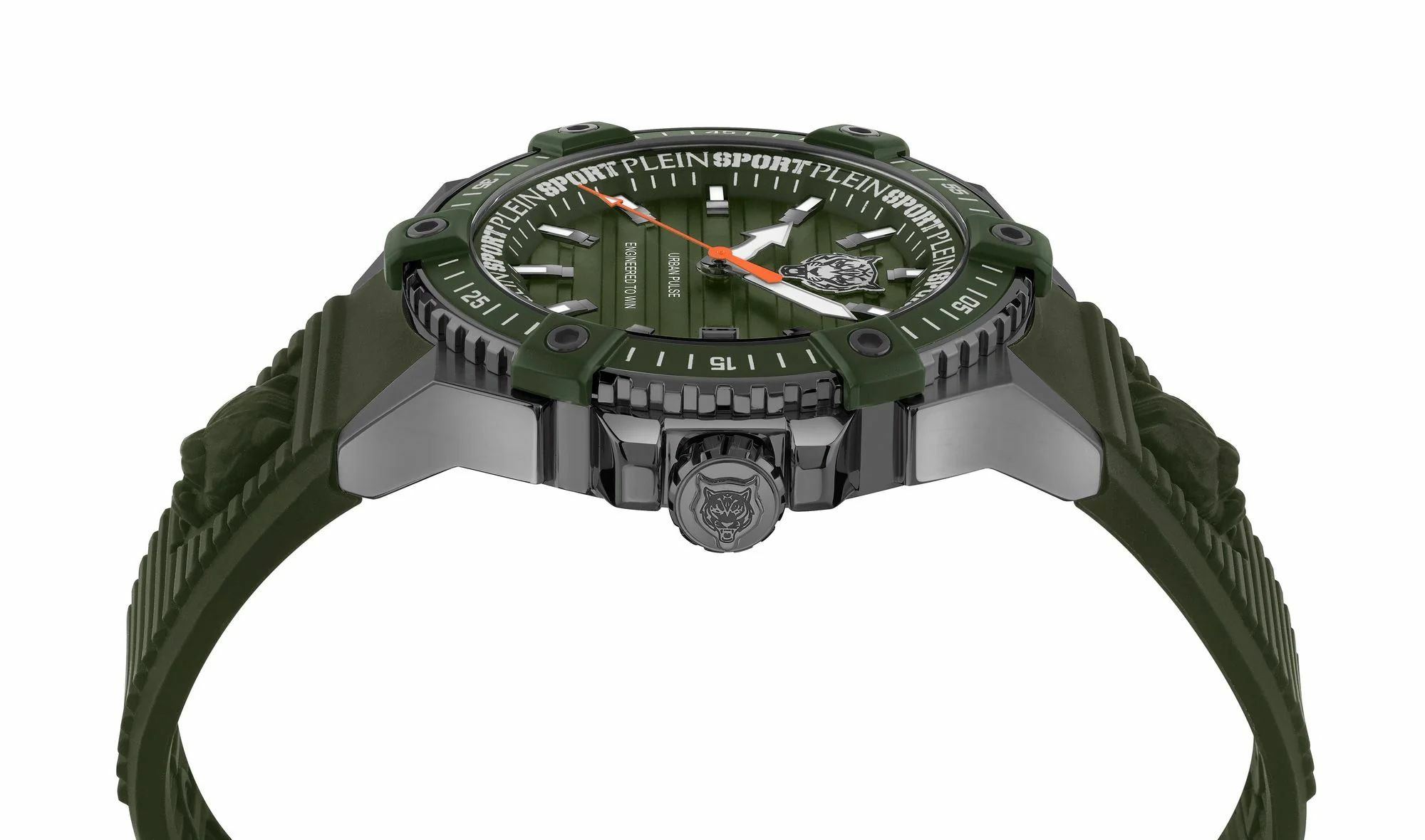 Philipp Plein Uhr Herren Urban Pulse PSFDA0224 Grau / Grün – Bild 2