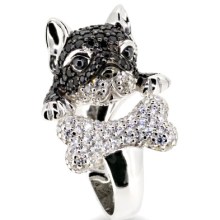 Major Hunde Ring 925/00 Sterlingsilber Major Hunde Ring 925/00 Sterlingsilber