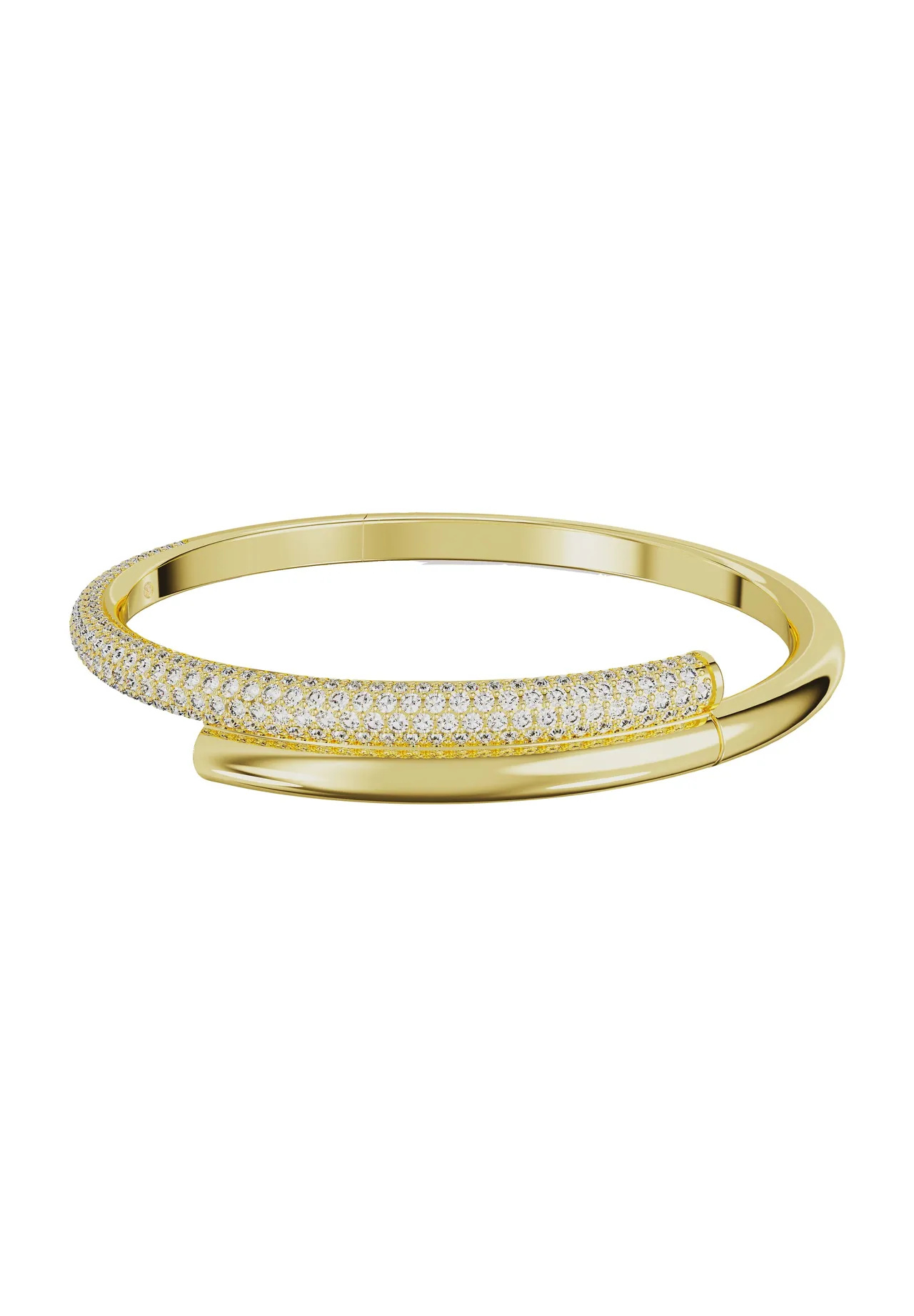 Swarovski Damen Armreif Dextera Gold 5674979 Swarovski Damen Armreif Dextera Gold 5674979