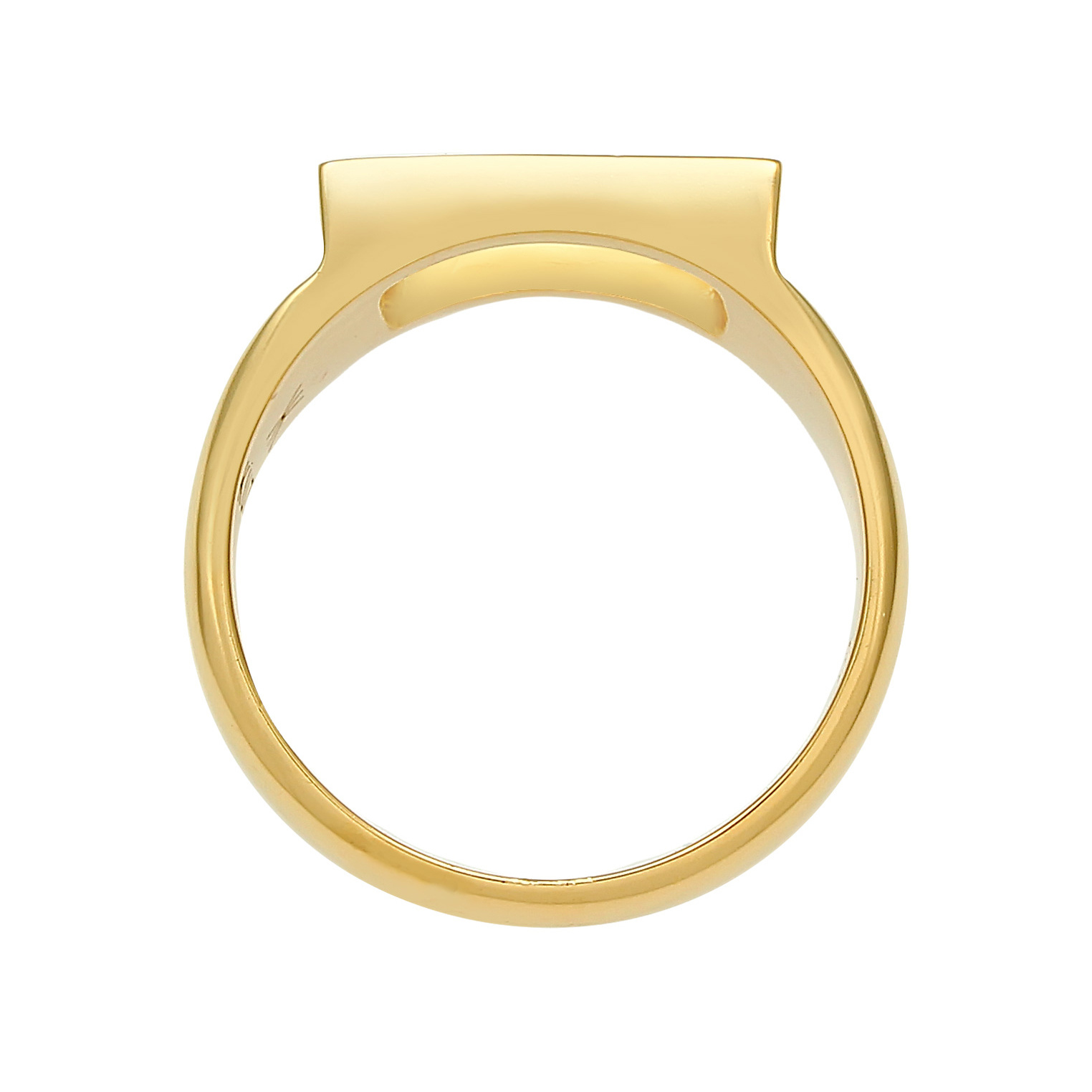 Ring Siegelring Herren Rechteckig 925 Silber – Bild 2