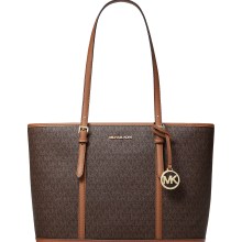 Michael Kors Handtasche Tote Bag Damen Jet Set Travel Large Braun 35T0GTVT3V Michael Kors Handtasche Tote Bag Damen Jet Set Travel Large Braun 35T0GTVT3V