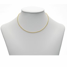 Damen 333 Gold Erbs Halskette Ø 1,5 mm Damen 333 Gold Erbs Halskette Ø 1,5 mm