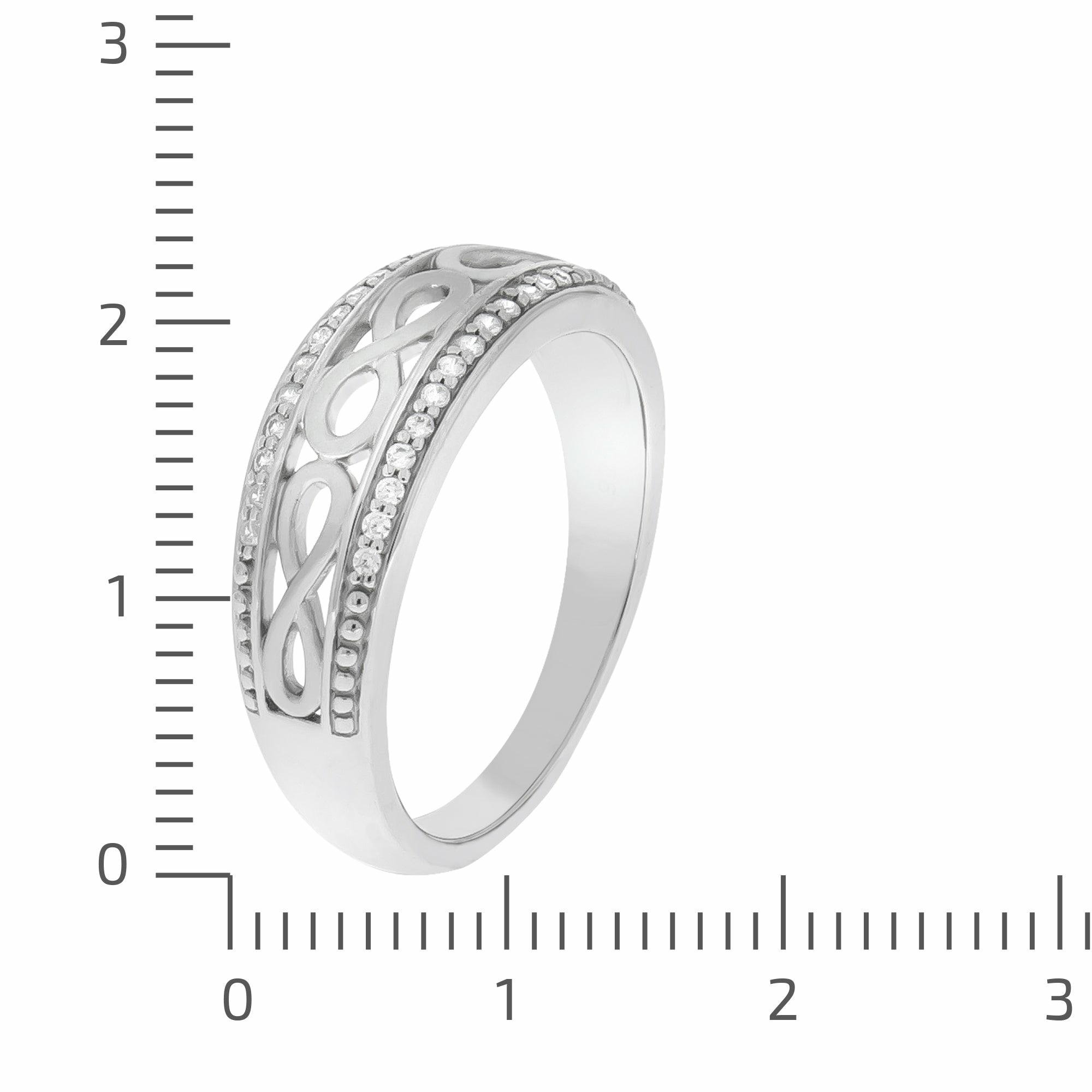 Zeeme Silver Silber 925 glanz/mattiert Zirkonia Ring 41677804929118 Zeeme Silver Silber 925 glanz/mattiert Zirkonia Ring 41677804929118
