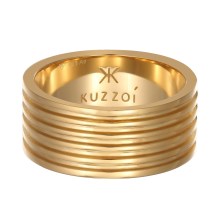 Ring Herren Bandring Massiv Rillen 925 Silber Ring Herren Bandring Massiv Rillen 925 Silber