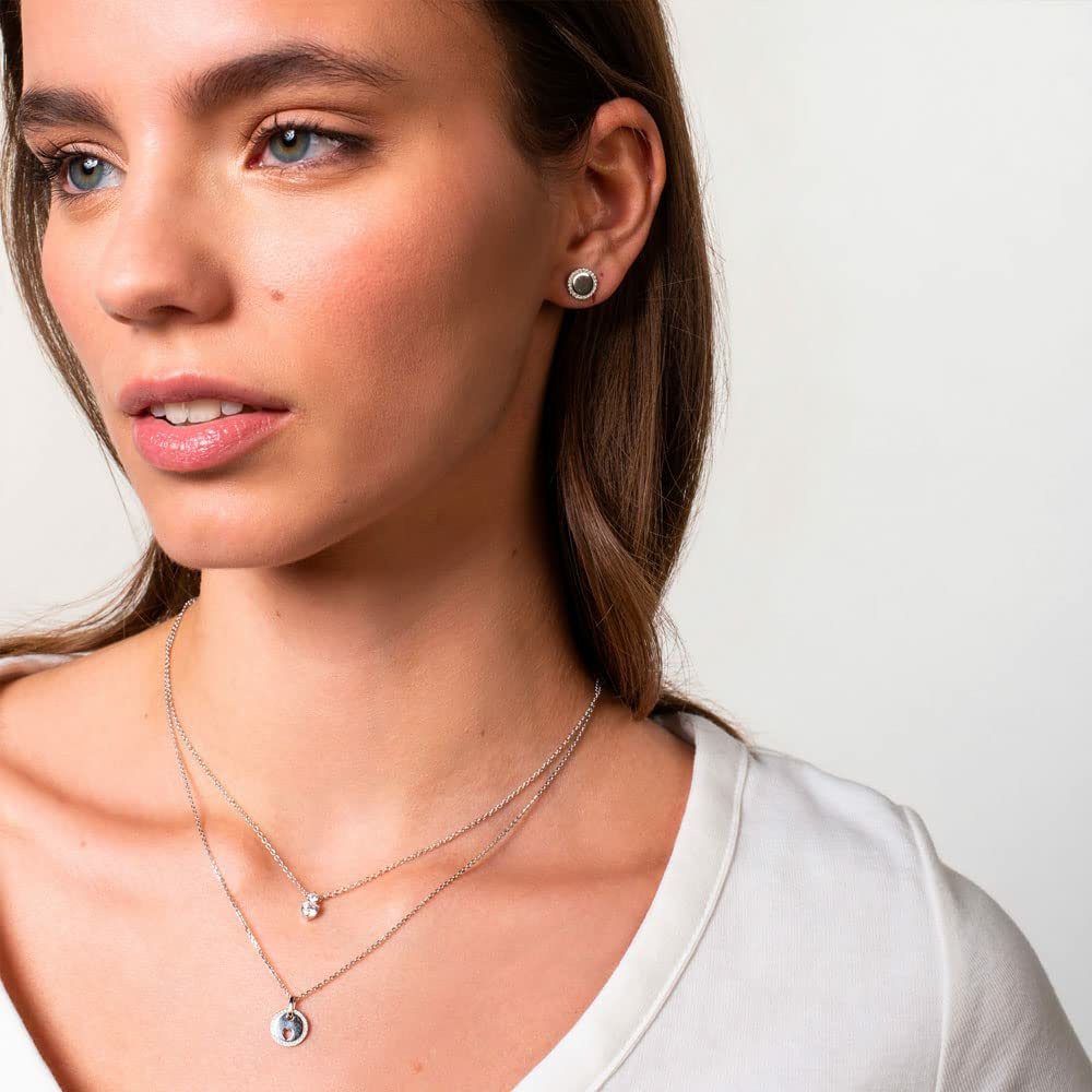 Xenox Damen 925 Sterling Silber Halskette XS7347 – Bild 3