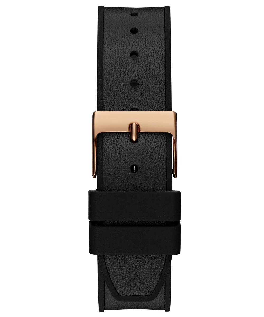 Guess Damen Multifunkion Armbanduhr Charisma schwarz, roségold 38 mm GW0562L3 Guess Damen Multifunkion Armbanduhr Charisma schwarz, roségold 38 mm GW0562L3