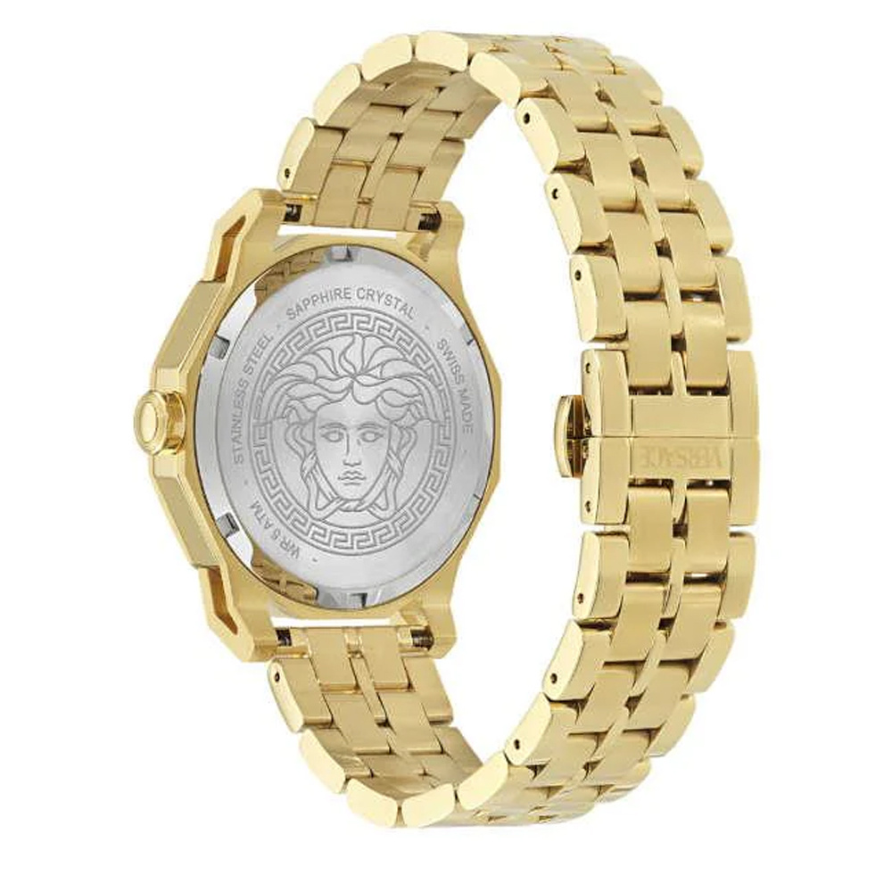 Versace Medusa Deco Gent Gold/Schwarz VE9I00424 – Bild 3