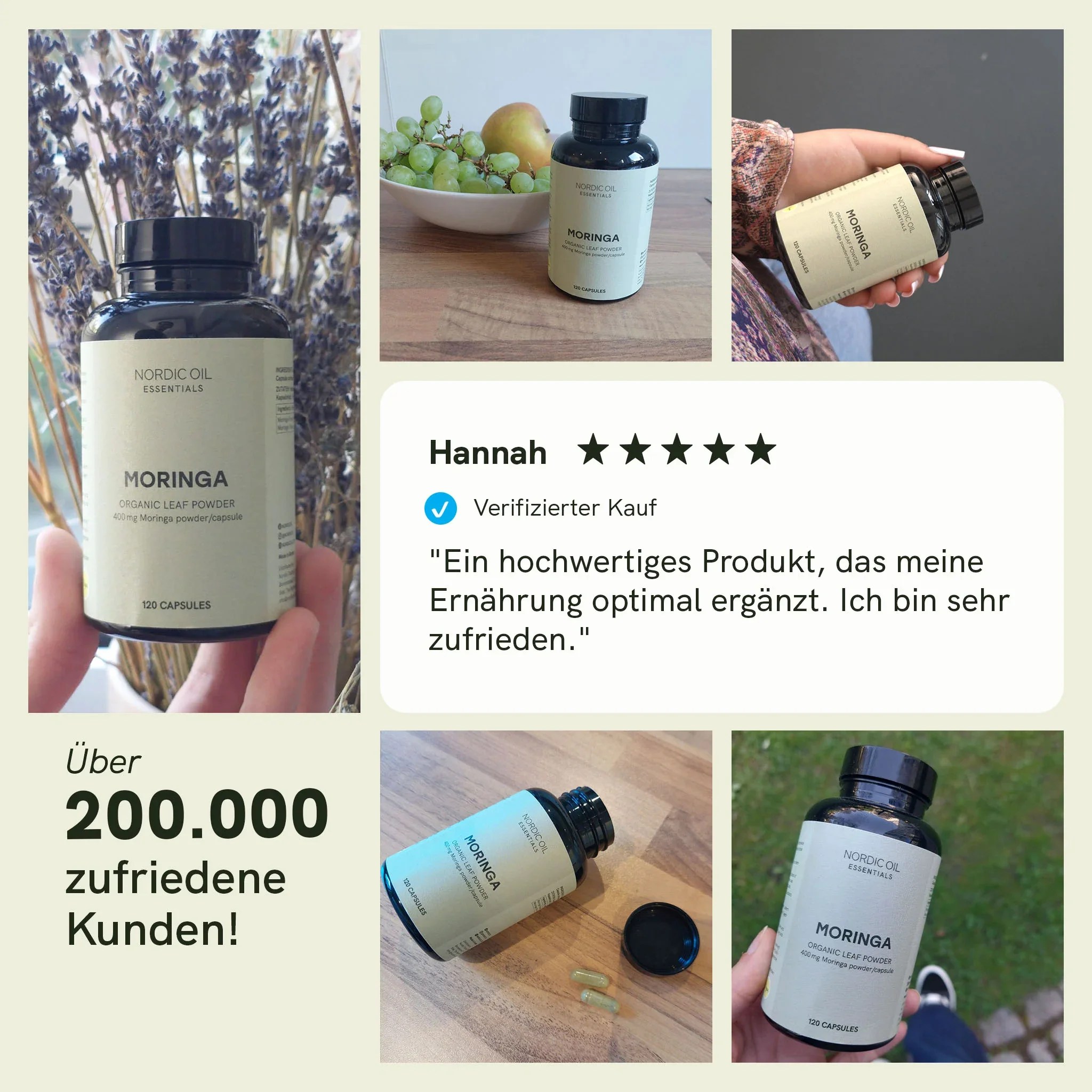 Moringa-Pulver-Kapseln – Bild 4