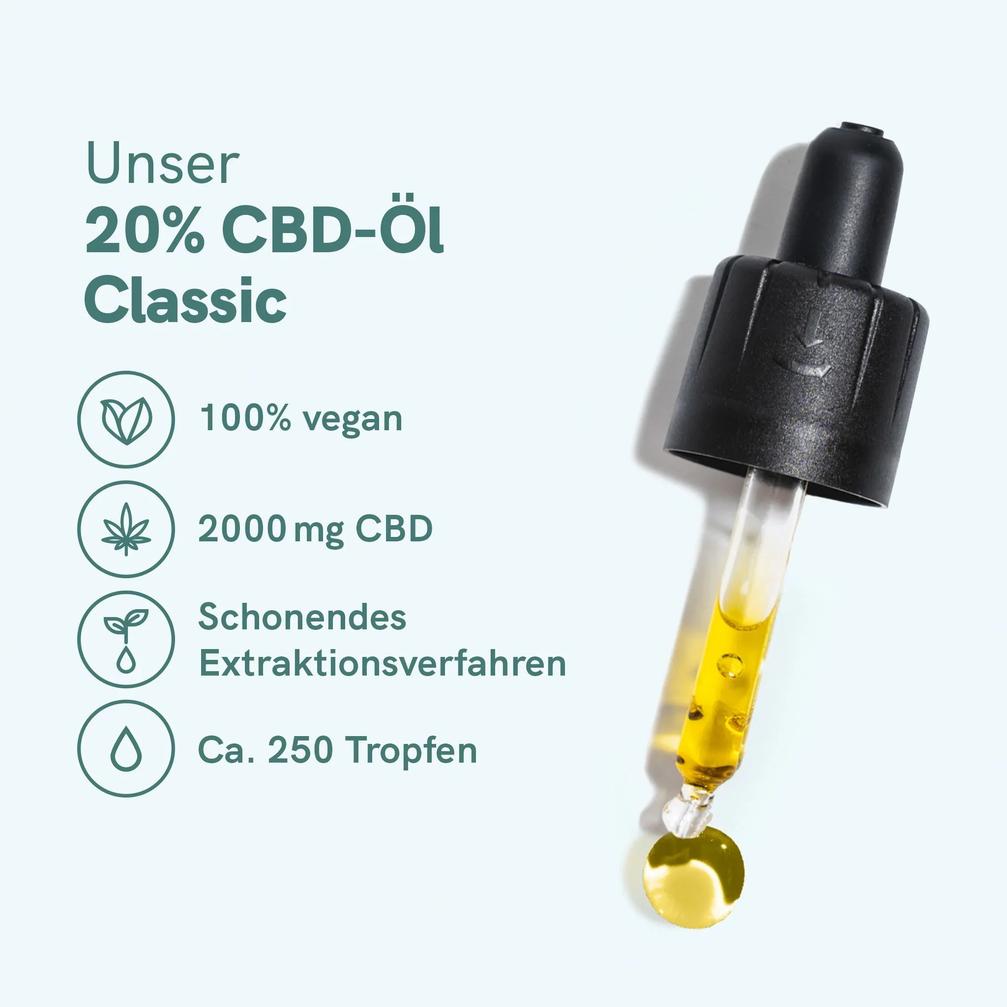 3FÜR2: CBD Öl Classic (20%) – Bild 5