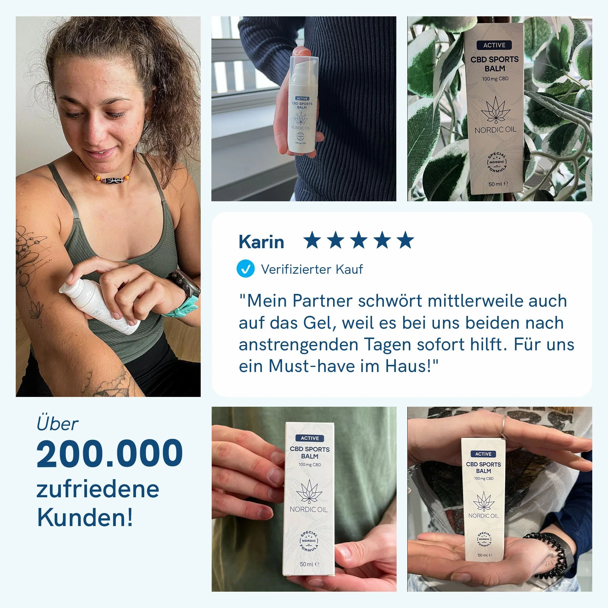 CBD Aktiv Gel – Bild 3