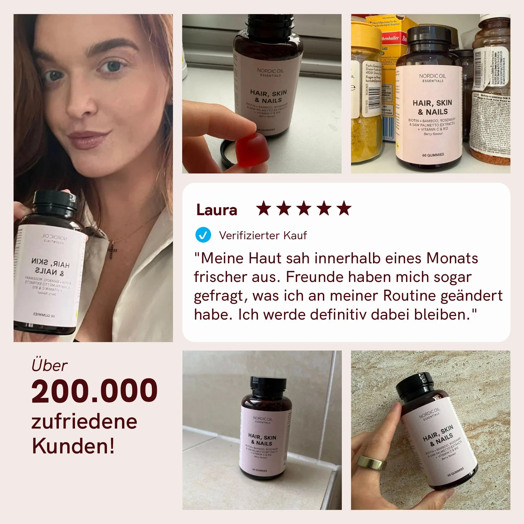 Haut, Haare und Nägel Fruchtgummis – Bild 5