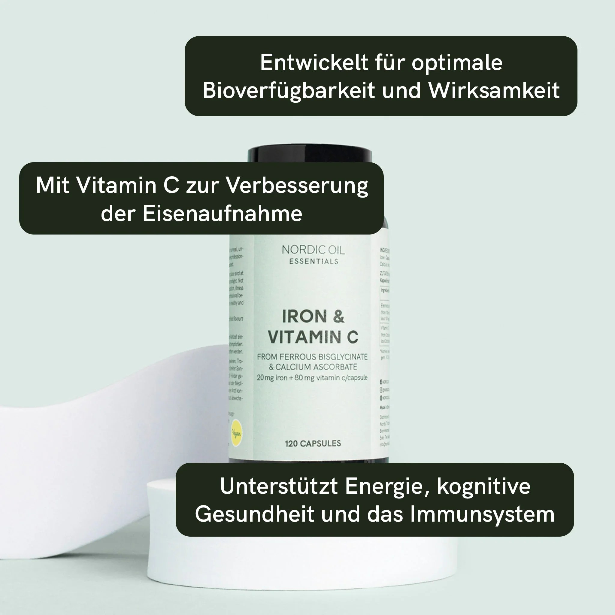 Eisen & Vitamin C Kapseln – Bild 2
