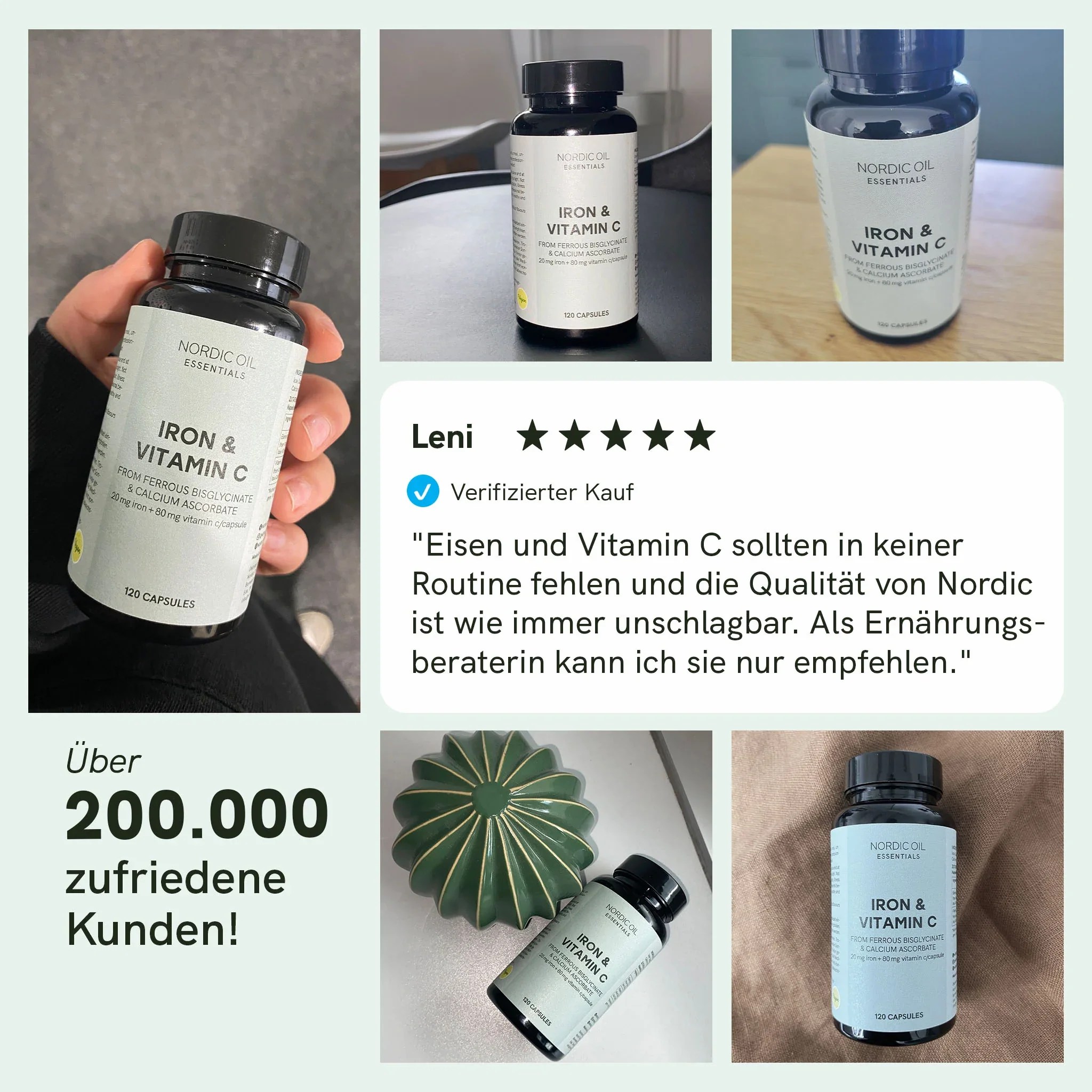 Eisen & Vitamin C Kapseln – Bild 3