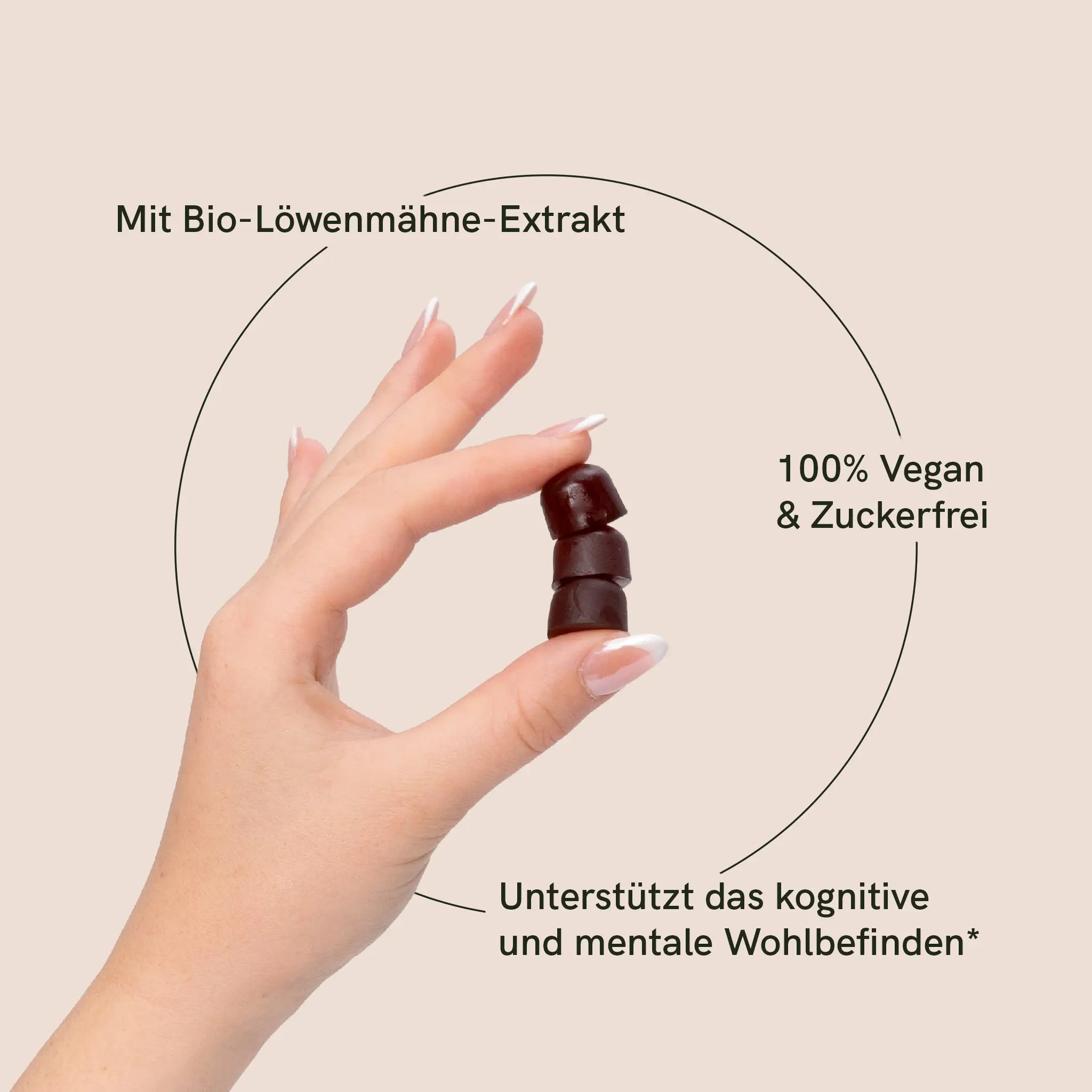 Löwenmähne Vitalpilz-Gummies – Bild 3